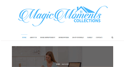 Desktop Screenshot of magicmomentscollections.com